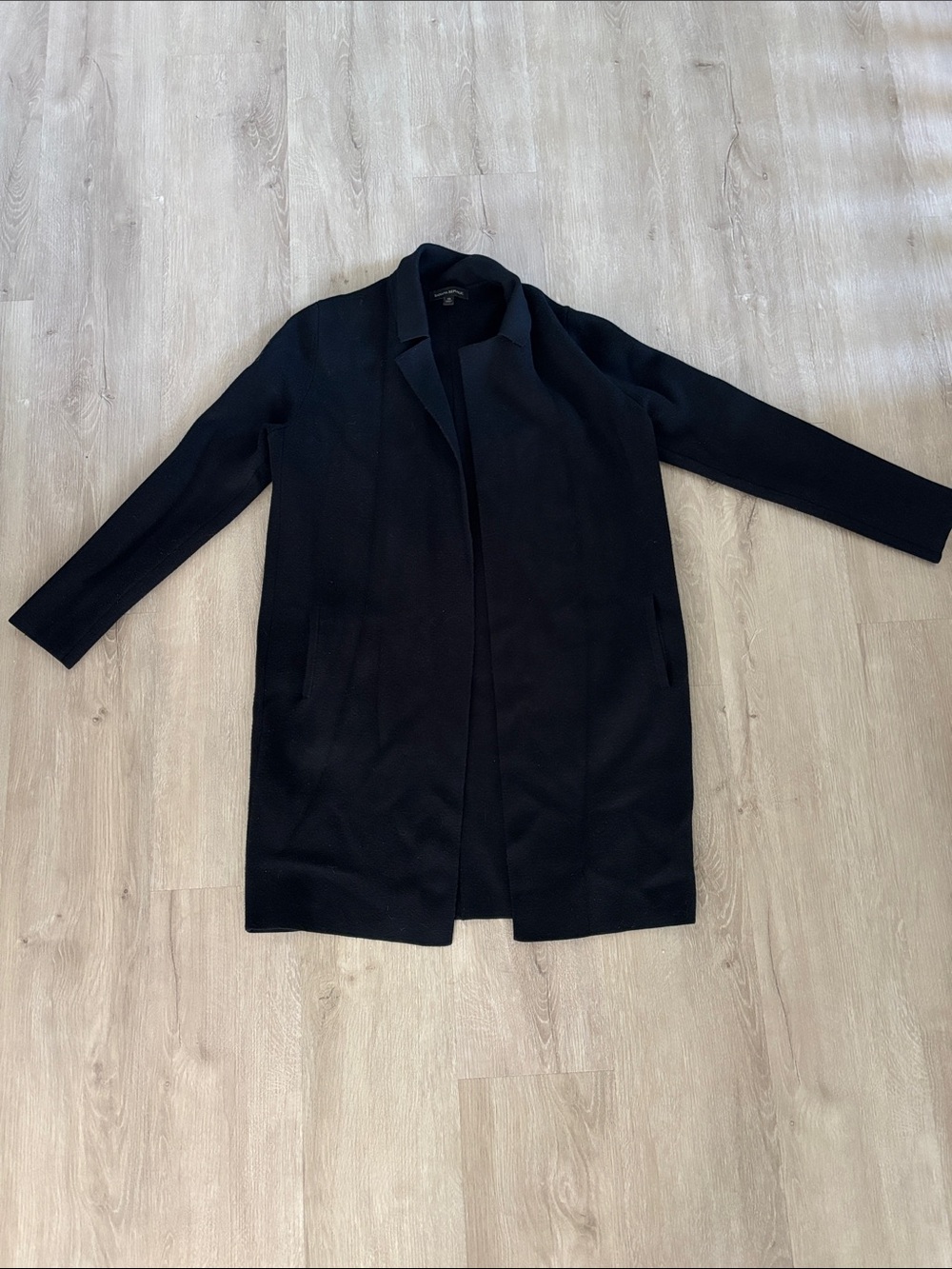 Classic Black Long Cardigan